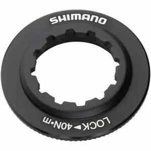 Brake Rotor Lockring Shimano SM-RT81 Internal Spline Black