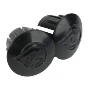 Cinelli Bar End Plugs Cinelli Milano Black Pair