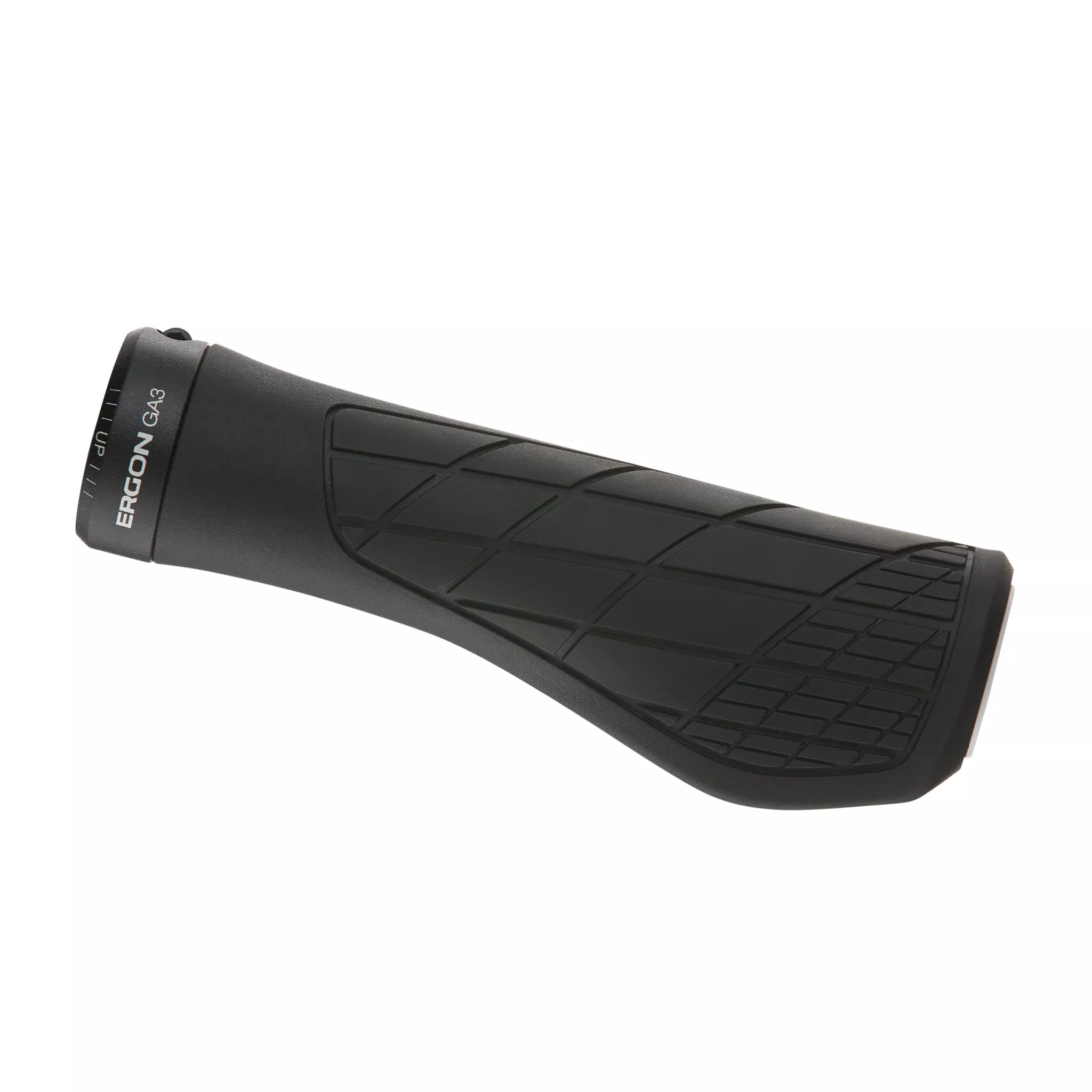 Ergon GA3 Grips - Black, Lock-On, Large