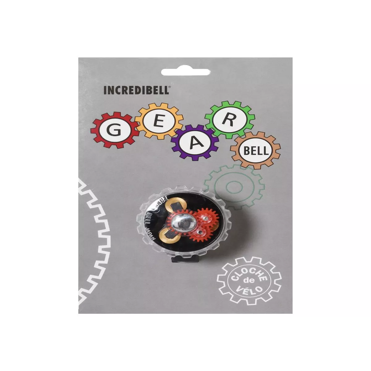 Incredibell Gearbell Bell - Black/Multi-Color