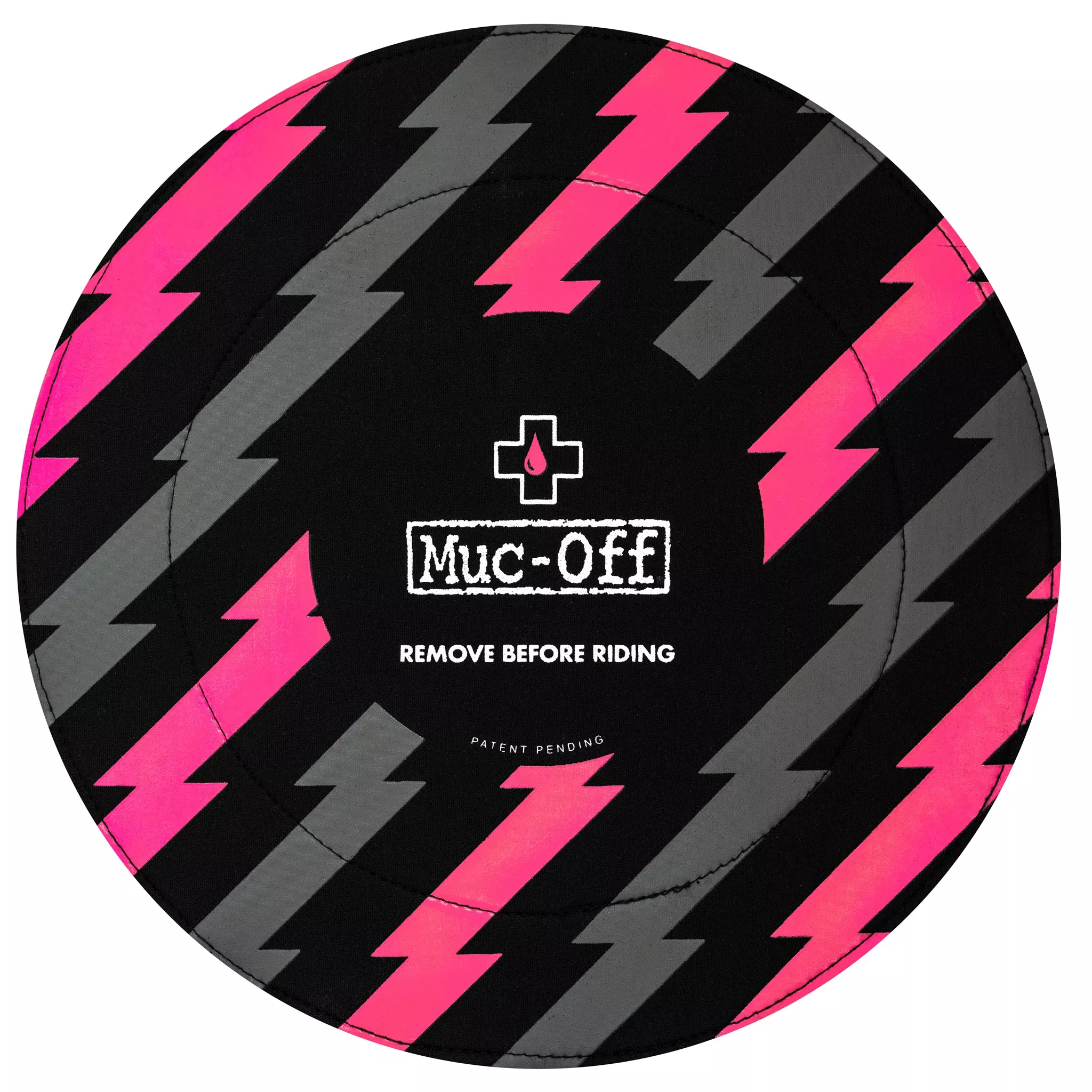 Muc-Off Disc Brake Covers, Black/Pink