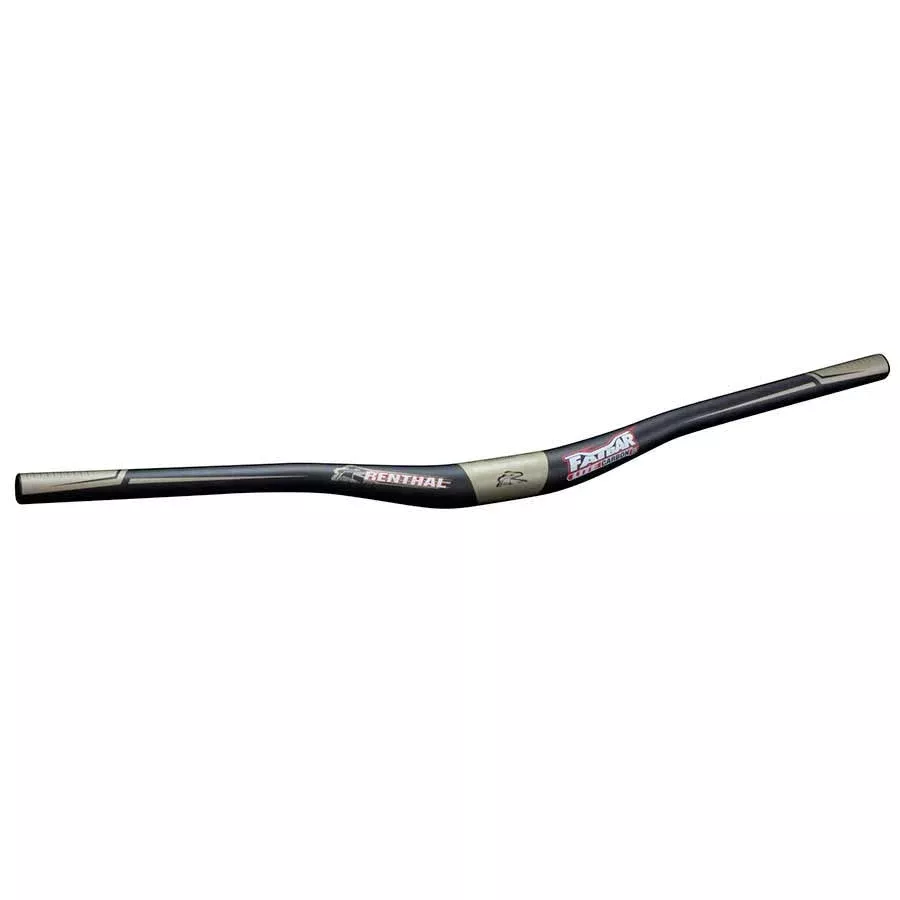 Renthal FatBar Lite Carbon 35 Handlebar - Carbon 10mm 760mm 35mm Black V2