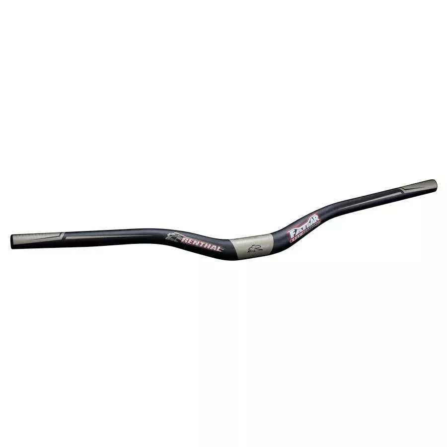 Renthal FatBar Lite Carbon 35 Handlebar - Carbon 30mm 760mm 35mm Black V2